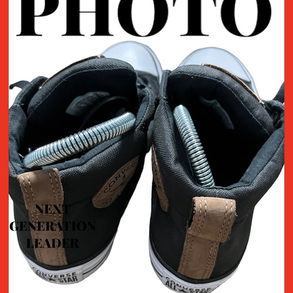 Rare*Converse all star gym shoes mens Size 7 high top - Picture 5 of 13